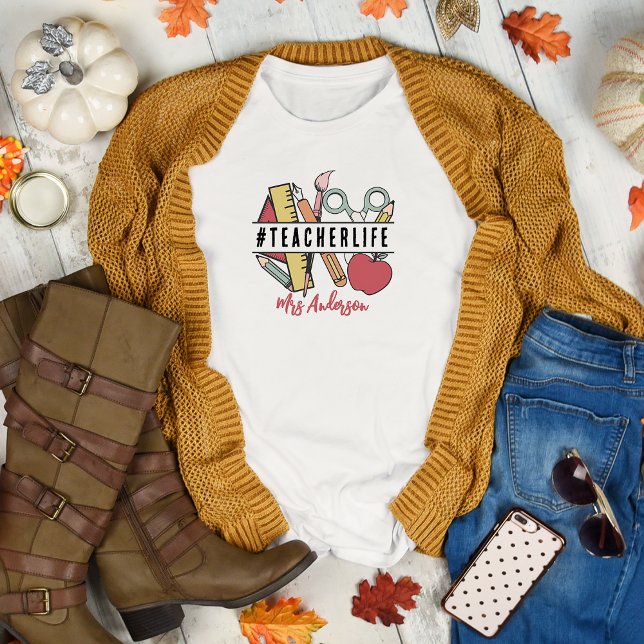 De volta às Camisas Escolares para Professores #vi (Criador carregado)