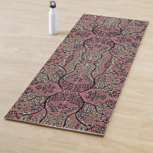 Design abstrato do tapete Yoga.