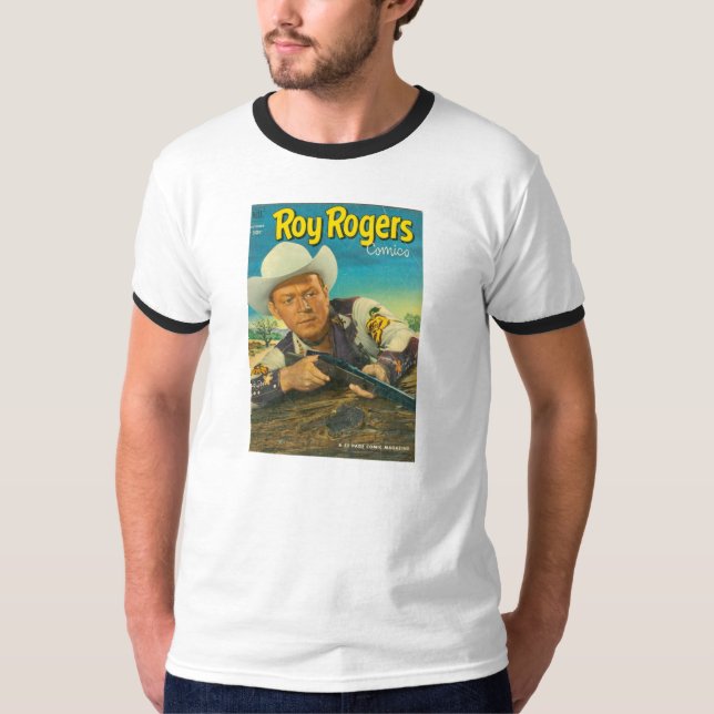De Zazzle do t-shirt de ROY ROGERS cobrir 1952 de (Frente)