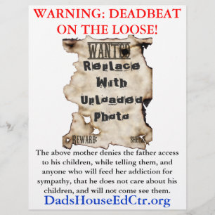 Deadbeat Mãe Flyer