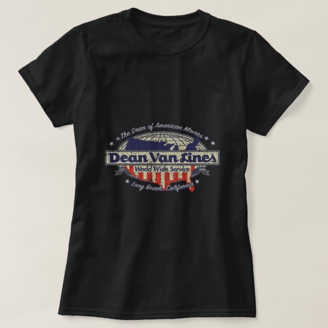 Dean Van Lines 1944 T-Shirt (Frente do Design)