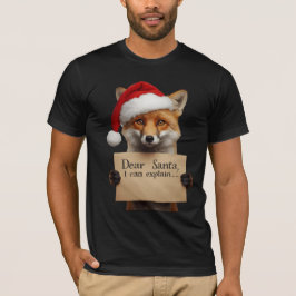 . Dear Santa Dog T-Shirt