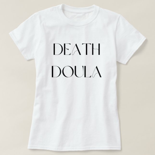 Death Doula T-Shirt (Frente do Design)