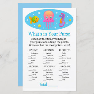 Debaixo do mar O que há no seu jogo de bolsa