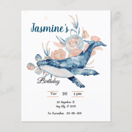 Debaixo do mar Praia Azul Baleia ChuvadeBebê 