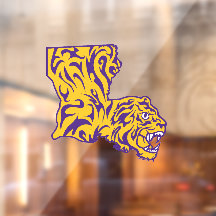 Decal da Janela do Tiger Louisiana