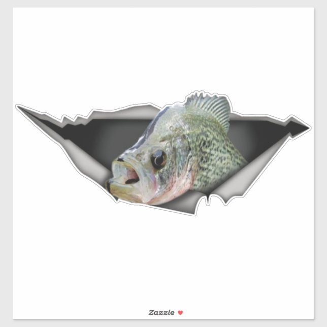 Decal de carro rápido, adesivo Crappy, metal rasga (Folha)