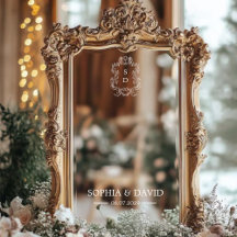 Decal de Iniciais Personalizadas do Espelhamento d