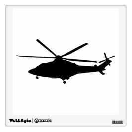 Decalque da parede da silhueta de AgustaWestland