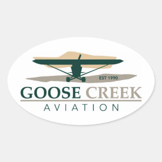 Decano do adesivo do Gose Creek Aviation