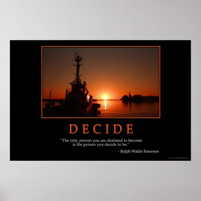 Decidir Poster (Frente)