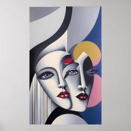 Decisão por Divisão - Ken Gage Surreal Poster