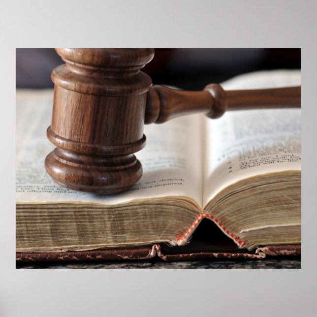 Decisões de Tribunal Poster (Frente)