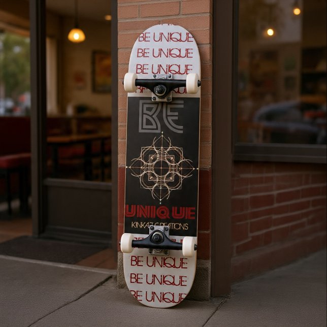 Deck de Skate Be Unique 7¾" (Criador carregado)