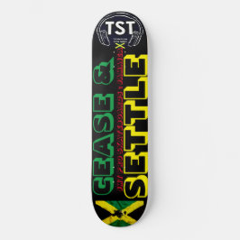 DECK DE SKATE CEASE AND SETTLE  8 1/4"