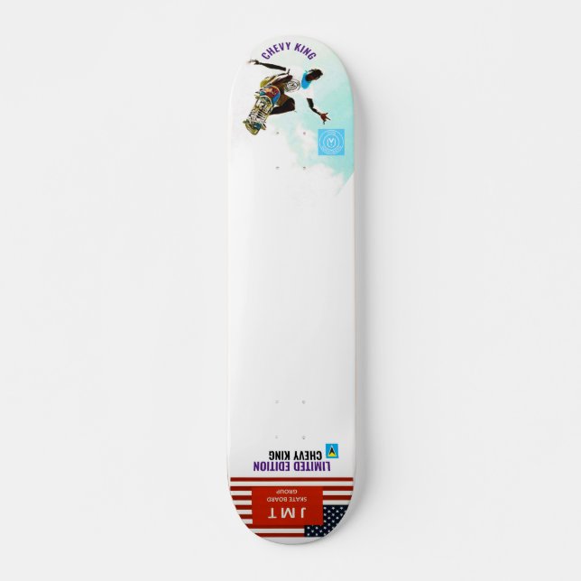 DECK DE SKATE CHEVY KING PROJMT OFICIAL 7 3/4" (Frente)
