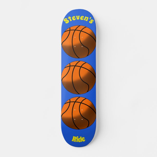Deck de Skate de Basquetebol (Frente)
