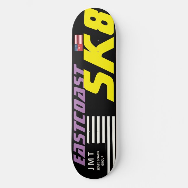 Deck de Skate EASTCOAST SK8 8 1/2" (Frente)