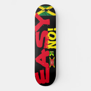DECK DE SKATE EASY NO! 21 cm