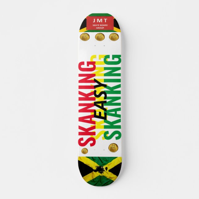 DECK DE SKATE FÁCIL (JAM) (JMT) 7 3/4" (Frente)