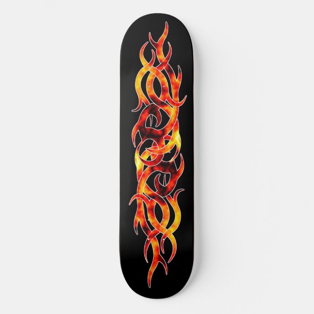 Deck de Skate "Flame On" (Frente)