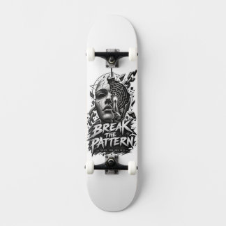 Deck de Skate Gráfico Edgy Break The Pattern | D