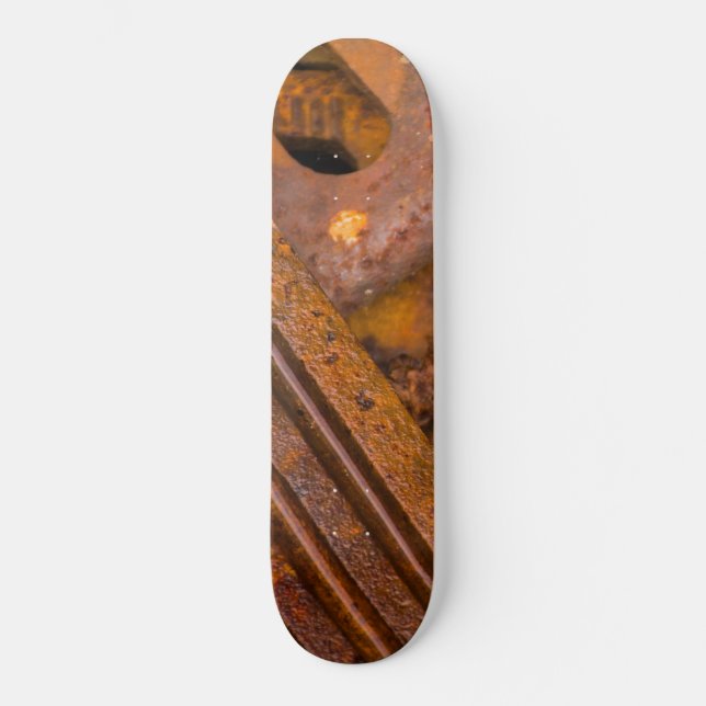 DECK DE SKATE METAL RULES (Frente)