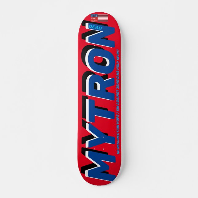 Deck de Skate MYTRON  DEAD 7 3/4" (Frente)