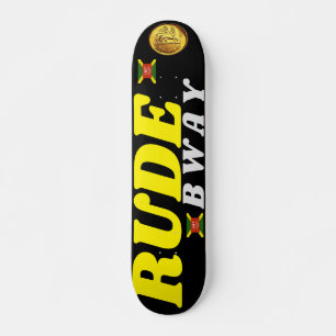 Deck de Skate RUDE BWAY 7 3/4"
