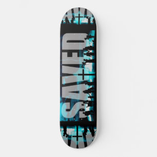 Deck de skate Saved Christian Logo skateboard
