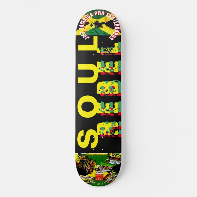 DECK DE SKATE SOUL REBEL  8 1/4" (Frente)