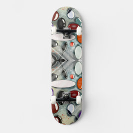 Deck de Skate Vibrações de Pedras Preciosas