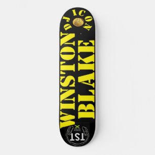 Deck de Skateboard DJ ICON WINSTON BLAKE 8 1/4"