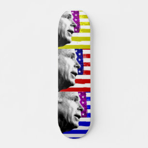 Deck do skate de Pop-arte McCain