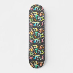Deck do Skateboard de Arte Moderna