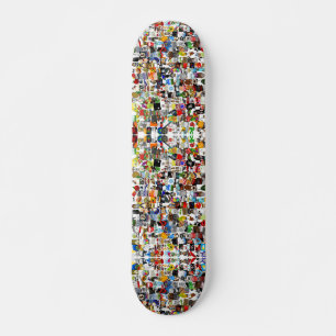 Deck do skateboard moderno