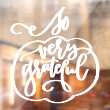 Declaração de Ação de Graças e Janela de Abóbora