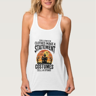 Declaração de Fantasia de Halloween Camisa Vintage