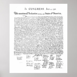 Declaração do poster da independência