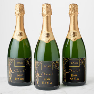 Deco de arte do Ano Novo