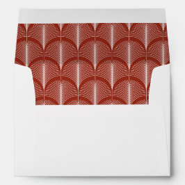 Deco Moderno | Casamento Vermelho Festivo Elegante