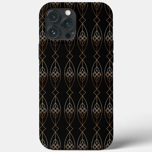 Deco Preto E Dourado (Verso)