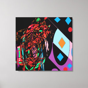 Decor de arte para a canvas de design de interiore