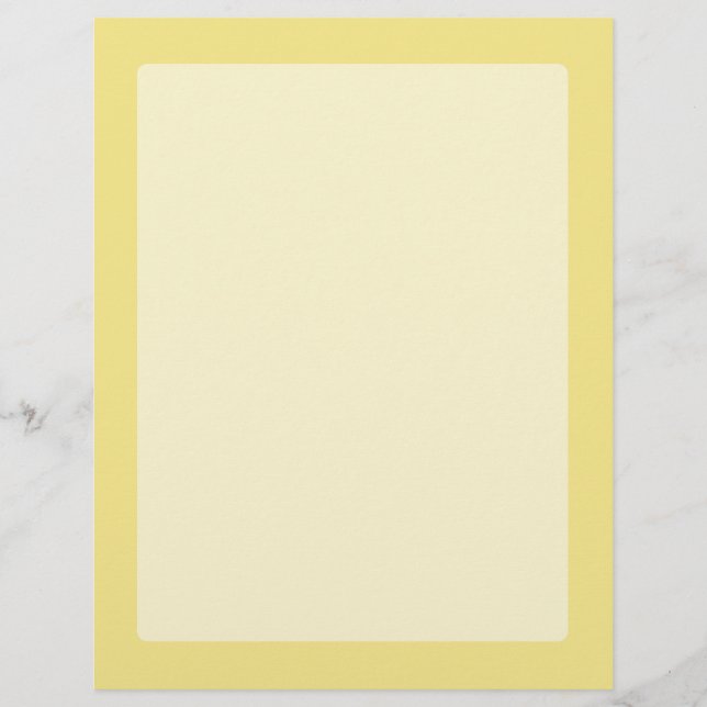 Decoração amarelo macio e pastel pronta para perso (Frente)