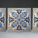 Decoração Azulejo Azul de Lisboa<br><div class="desc">Os azulejos decorativos de cerâmica portuguesa de Lisboa, Indigo Azulejo, são uma bela e única adição a qualquer lar. Um produto de alta qualidade com estética de eterno. A cor azul dos azulejos é inspirada pelo azul-índio dos famosos azulejos azulejo de Lisboa, acrescentando um toque de história e cultura ao...</div>