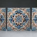 Decoração Azulejo Azul de Lisboa<br><div class="desc">Os azulejos decorativos de cerâmica portuguesa de Lisboa, Indigo Azulejo, são uma bela e única adição a qualquer lar. Um produto de alta qualidade com estética de eterno. A cor azul dos azulejos é inspirada pelo azul-índio dos famosos azulejos azulejo de Lisboa, acrescentando um toque de história e cultura ao...</div>