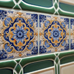 Decoração Azulejo Azul de Lisboa<br><div class="desc">Os azulejos decorativos de cerâmica portuguesa de Lisboa, Indigo Azulejo, são uma bela e única adição a qualquer lar. Um produto de alta qualidade com estética de eterno. A cor azul dos azulejos é inspirada pelo azul-índio dos famosos azulejos azulejo de Lisboa, acrescentando um toque de história e cultura ao...</div>