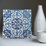 Decoração Azulejo Azul de Lisboa<br><div class="desc">Os azulejos decorativos de cerâmica portuguesa de Lisboa, Indigo Azulejo, são uma bela e única adição a qualquer lar. Um produto de alta qualidade com estética de eterno. A cor azul dos azulejos é inspirada pelo azul-índio dos famosos azulejos azulejo de Lisboa, acrescentando um toque de história e cultura ao...</div>