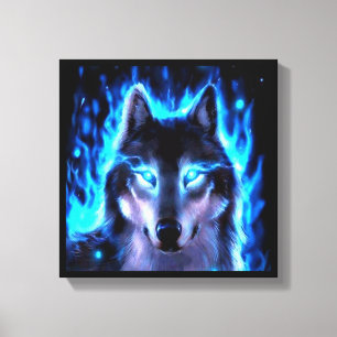 DECORAÇÃO DA PAREDE DAS CANVAS DO LOBO DE
