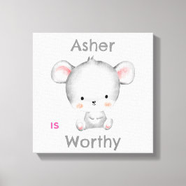 Decoração de afirmação personalizada para crianças